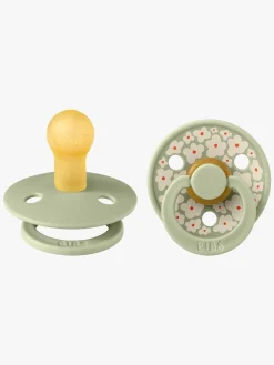 BIBS Studio Colour Sut 2-Pak Latex Str. 1 Rund, Jasmine/Sage Mix