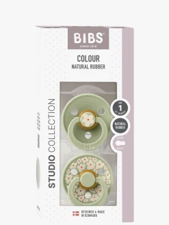 BIBS Studio Colour Sut 2-Pak Latex Str. 1 Rund, Jasmine/Sage Mix