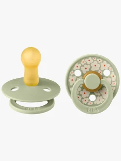 BIBS Studio Colour Sut 2-Pak Latex Str. 2 Rund, Jasmine/Sage Mix