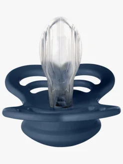 BIBS Supreme Sut 2-pak Silikone Str. 1, Cloud/Steel Blue