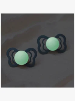 BIBS Supreme Sut 2-pak Silikone Str. 2, Blush Glow/Vanilla Glow