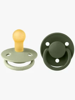 BIBS Sut De Lux 2-pak Latex Størrelse 1, Sage/Hunter Green