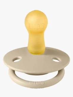 BIBS Sut De Lux 2-pak Silicone, Vanilla/Dark Oak