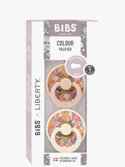 BIBS x Liberty Colour June Blossom Sut 2-pak Latex Str. 1, Blush Mix