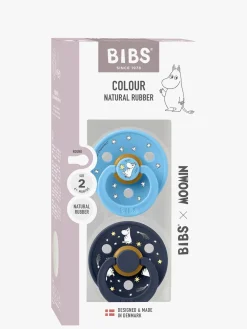 BIBS x Moomin Colour Good Night Sut 2-pak Latex Str. 2, Breeze