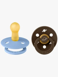 BIBS x Planet Nusa Colour Sutter 2-pak Latex Str. 2, Sky Blue Mix