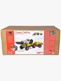 BIG Pedaltraktor m. Trailer Claas Celtis