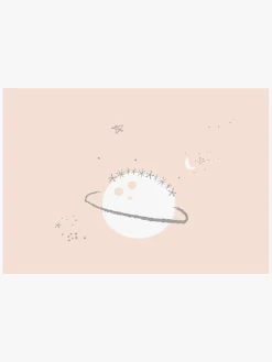 BimbiPirulos Casual Vægdekoration 4-Pak Univers, Lilla