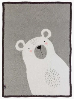 Bizzi Growin Strikket Tæppe Aio Baby, Polar Bear