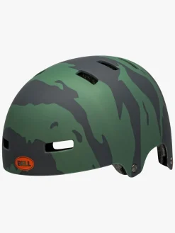 Bjælde SPAN XS Hjelm, Orange/Grøn