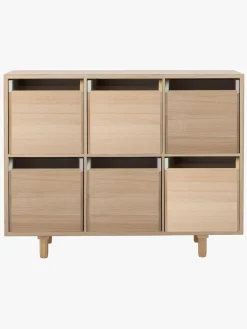 Bloomingville Calle Bogreol med Skuffer, Nature