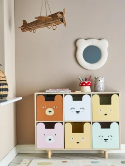 Bloomingville Calle Bogreol med Skuffer, Nature