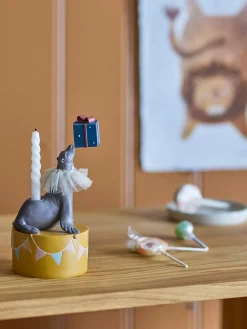 Bloomingville Flor Lysestage, Gul