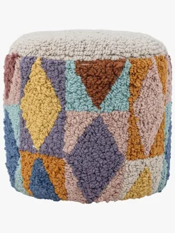 Bloomingville Miaki Puf, Grey