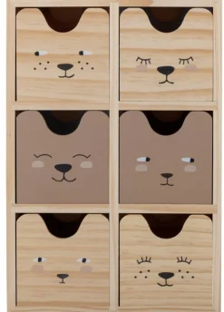 Bloomingville MINI Calle Opbevaringskasse, Natur