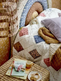 Bloomingville Rim Lampeskærm, Brun