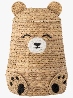 Bloomingville Timone Opbevaringskurv med Låg, Natur