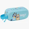 Bluey 3D Dobbelt Penalhus, Lyseblå