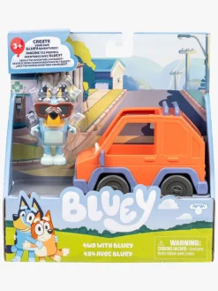 Bluey Figur med Transportmiddel Bluey