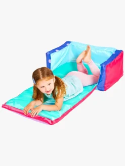 Bluey 2-i-1 Oppustelig Flip Out Sofa, Lyserød/blå