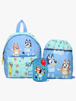 Bluey Rygsæk 6L, Gymnastikpose & Penalhus, Best Friends Fun