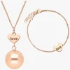 Bola Barselssmykke med Armbånd Love, Roségylden