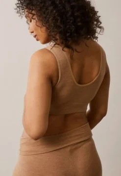 Boob Merino Uld-bh, Brown Melange