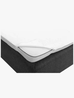 Borganäs of Sweden Lagen Plastikbelagt Frotté 180 x 200 cm, Hvid