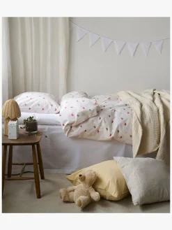 Borganäs Sengesæt Hjärtrud 150x210, Beige