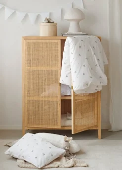 Borganäs Sengesæt Tremmeseng Alvin 2-delt 100x130, Beige