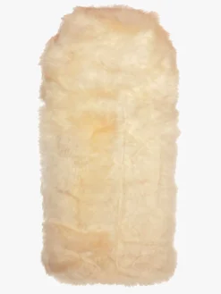 Bozz Siddepude Lammeskind Langhåret, White