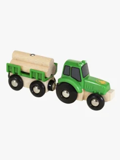 BRIO 33799 Traktor m/vogn og tømmer