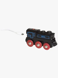 BRIO World 33599 Genopladeligt Lokomotiv Med Mini USB-Kabel