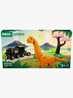 BRIO World 36098 Rundt Togsæt med Dinosaur