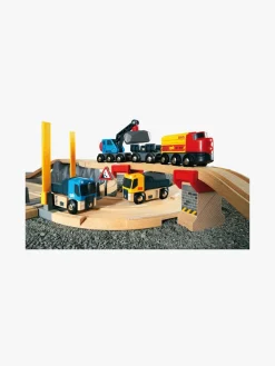 BRIO World 33210 Tog- og vejbane, lodsesæt