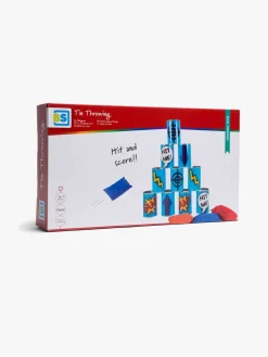 BS Toys Tin Toss game, Blue