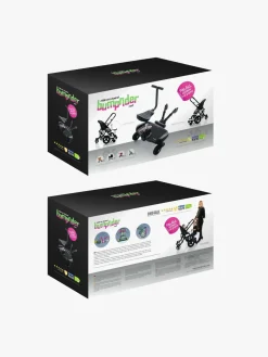 Bumprider Ståbræt m. Sæde, Sort