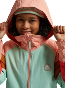 Burton Hart Jakke, Pink Dahlia/Faded Jade