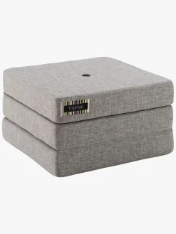 by KlipKlap 3 Fold Single Madras, Lysegrå