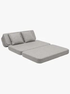 by KlipKlap 3 Fold Sofa XL, Multi Grey
