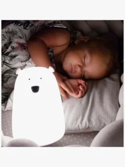 ByMoxo Lampe Stor Bjørn, Hvid