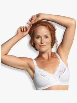 Carriwell Amme-BH Lace, Hvid