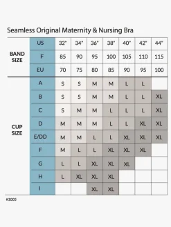 Carriwell Graviditets- & Amme-BH, Sømløs, Sort