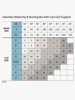 Carriwell Graviditets- & Amme-BH Carri-Gel, Sort