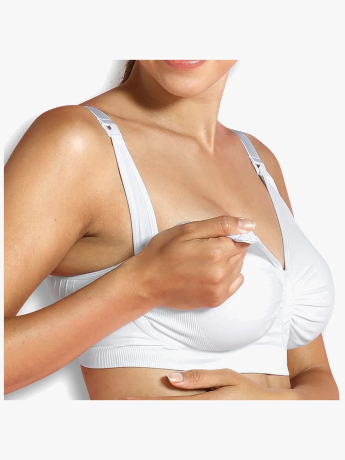 Carriwell Graviditets- & Amme-BH Carri-Gel, Hvid