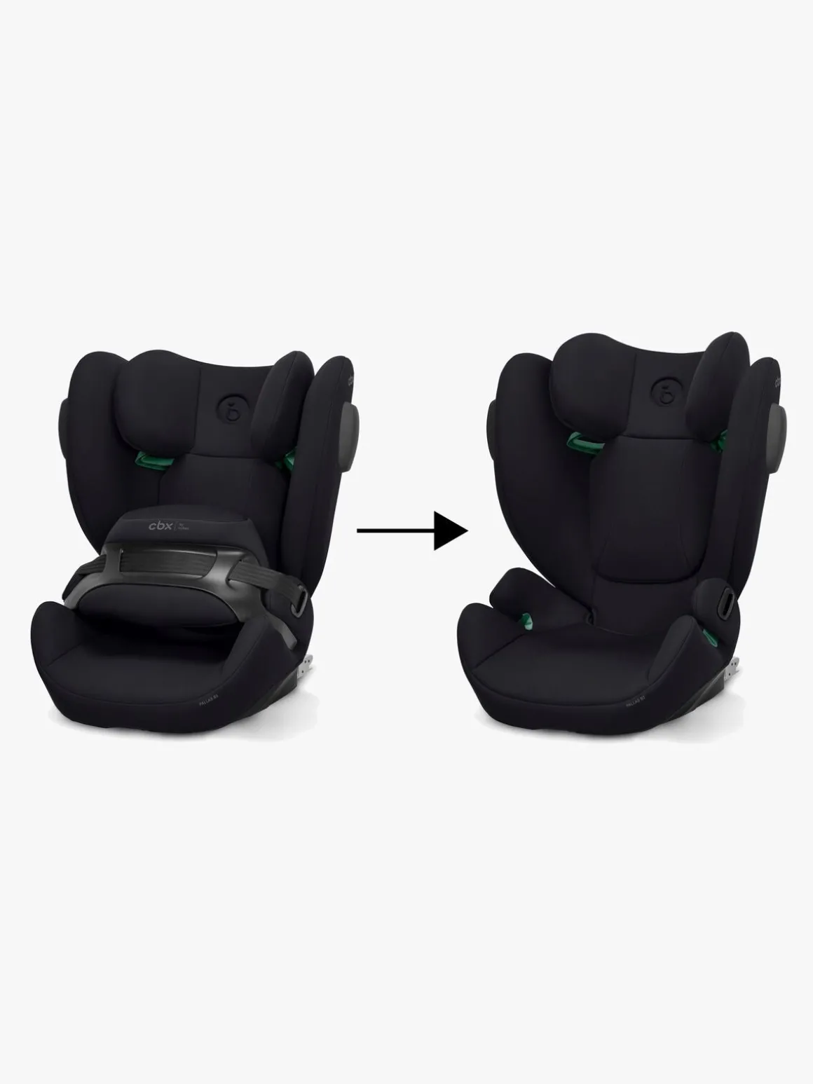 CBX by Cybex Pallas B3 i-Size Autostol, Black