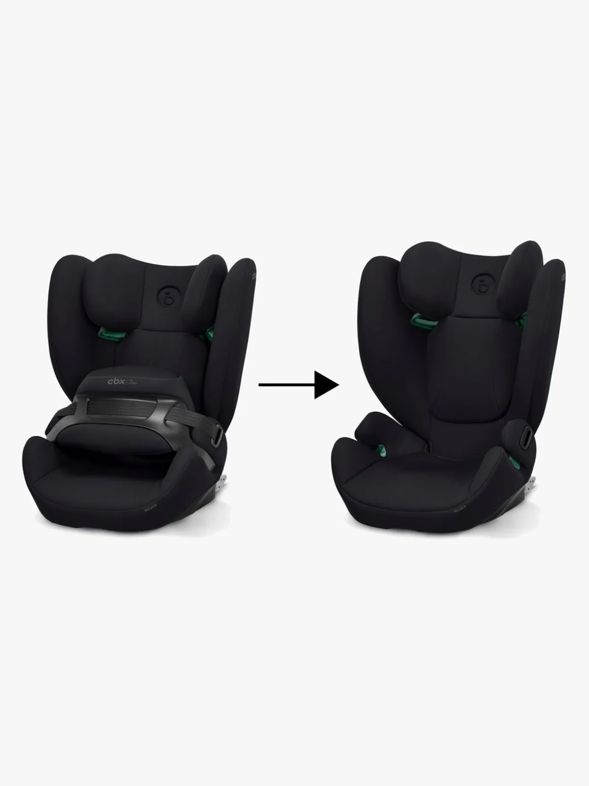 CBX by Cybex Pallas B i-Size Autostol, Black
