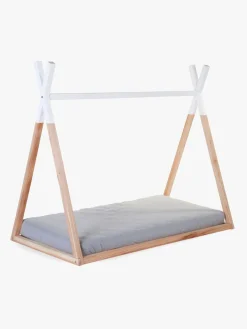 Childhome Juniorseng Tipi 70x140, Natur/White