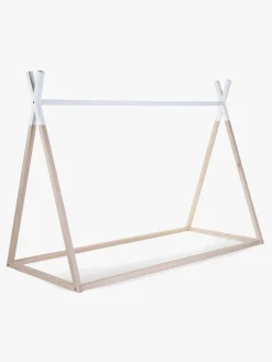 Childhome Seng Tipi 90x200, Hvid&Natur