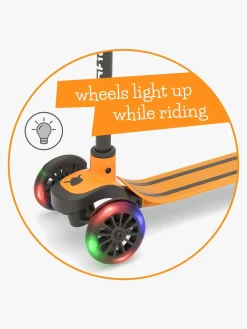 Chillafish Scotti Glow Løbehjul, Ginger